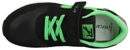 Replay Fiber jr boy 7 js850007s-1754 / groen - maat 35 Zwart