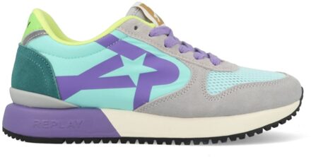 Replay Fiber W Mix RS9O0001T-0976 Grijs / Groen maat