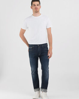 Replay Grover hyperflex dust jeans - maat 28-32 Blauw
