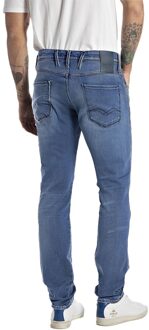 Replay Hyperflex Jeans Anbass Slim Fit Blauw   30-34