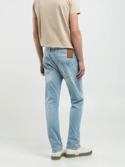 Replay Hyperflex Jeans Grover Straight Fit Light Blue  31-32 Blauw