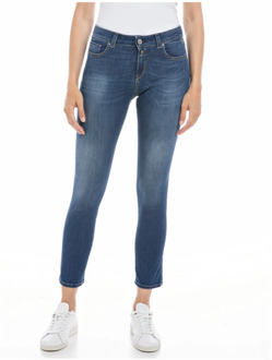 Replay Indigoscuro Slim Fit Skinny Jeans Replay , Blue , Dames - W31 L30,W25 L30,W29 L30