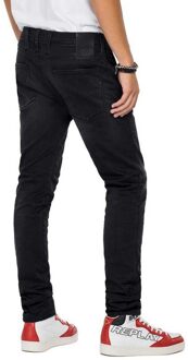 Replay Jeans Hyperflex Slim Fit   32-36 Zwart