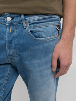 Replay Ma972 grover 000.573 840 009 - heren denim regular rep Indigoblauw - 32-32