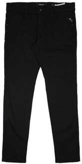 Replay Men's Replay Anbass Slim Fit Stretch Jeans in Black Zwart - 33W/32L