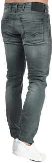 Replay Men's Replay Andbass Slim Fit Jeans in Grey Grijs - 34 Normaal