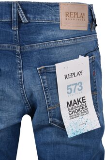 Replay Mickym Denim Slim Fit Jeans Denim Blauw