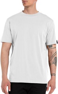 Replay Patch Logo Shirt Heren wit - XL