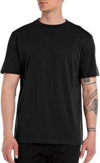 Replay Patch Logo Shirt Heren zwart - XL