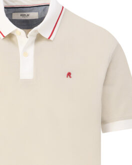 Replay Polo Beige - M