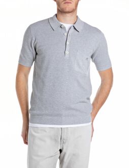 Replay Poloshirt grijs - M;L;XL;XXL