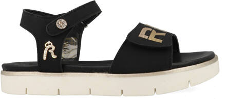 Replay Sandalen JT240017S-0168 Zwart / Goud-31 maat 31