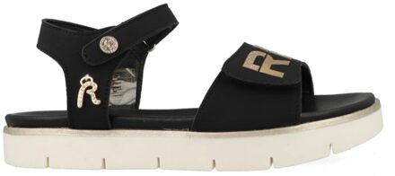 Replay Sandalen JT240017S-0168 Zwart / Goud maat