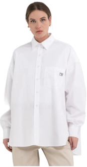 Replay Shirts Replay , White , Dames - 2XS