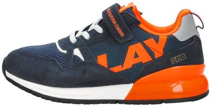 Replay Shoot JR 8 JS290023L-3192 Blauw / Wit-39 maat 39