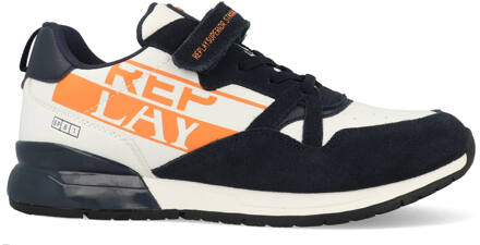 Replay Shoot JR JS290028L-0369 Blauw / Oranje-31 maat 31
