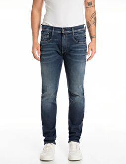 Replay Slim Fit ANBASS donker blauw - 32-L32;34-L32;36-L32;30-L32;31-L32