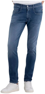 Replay Slim Tapered Leg Jeans Replay , Blue , Heren - W31 L32,W29 L32,W33 L32,W36 L32