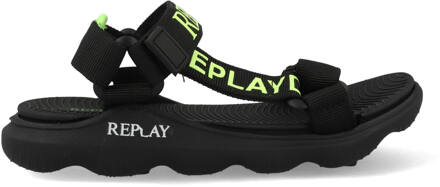 Replay Spacer JT540001T-1754 Zwart / Groen-30 maat 30