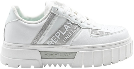 Replay Stijlvolle Disco Shield Sneakers voor Vrouwen Replay , Multicolor , Dames - 38 Eu,41 Eu,40 EU