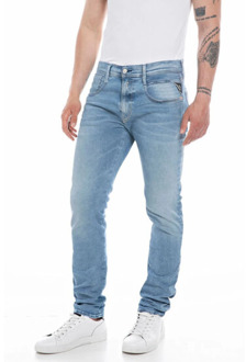 Replay Stijlvolle Straight Jeans Replay , Blue , Heren - W31 L36