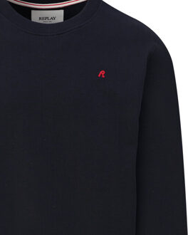 Replay Sweater Blauw - XL