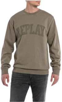 Replay Sweater Heren bruin - M