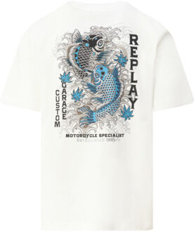 Replay T-shirt Grijs - XXL