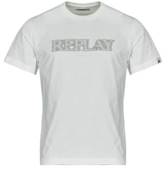 Replay T-shirt Korte Mouw Replay T SHIRT" Wit - S, XL