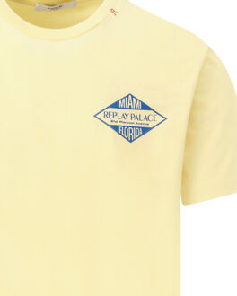 Replay T-shirt - maat L Beige