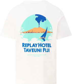 Replay T-shirt - maat XXL Grijs
