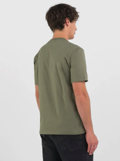 Replay T-Shirt REGULAR BASIC JERSEY 30/1  LIGHT MILITARY...  XL Groen