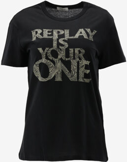 Replay T-shirt zwart - XS;S
