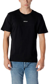 Replay T-shirts men t-shirt Blauw