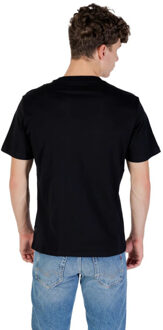Replay T-shirts men t-shirt - maat M Zwart