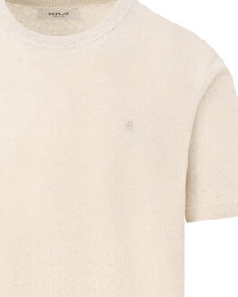 Replay Trui ronde hals Beige - XXL