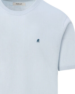 Replay Trui ronde hals Blauw - XL