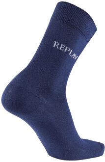 Replay Unisex volwassenen logo sokken (pak van 3) Grijs - 34-38