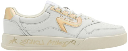 Replay Wilde Lime Sneakers Oyzone Rapid Stijl Replay , White , Dames - 35 Eu,39 Eu,38 Eu,36 Eu,40 Eu,37 EU