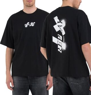 Replay x Martin Garrix Harmonize Shirt Heren zwart - wit