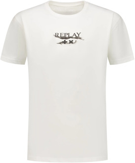 Replay x Martin Garrix Highness Shirt Heren wit - zwart