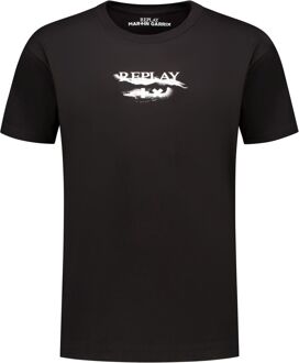 Replay x Martin Garrix Highness Shirt Heren zwart - wit - L