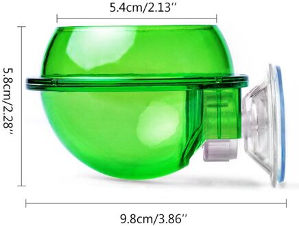 Reptiel Anti-Escape Voedsel Kom Cup Schildpad Hagedis Worm Levend Voedsel Container P9YB