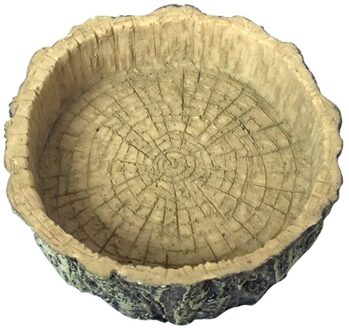 Reptiel Feeder Kom Wastafel Hars Niet-giftige Food Water Pot Schildpad Schildpad Schorpioen Hagedis Krabben Voor Huisdieren Voeden lade Hh