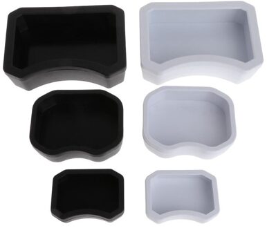 Reptiel Feeder Water Voedsel Voeden Plastic Kom 3 Size Schildpad Hagedis Slang Wastafel E1PB Donkerbruin / S