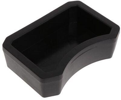 Reptiel Feeder Water Voedsel Voeden Plastic Kom 3 Size Schildpad Hagedis Slang Wastafel zwart / S