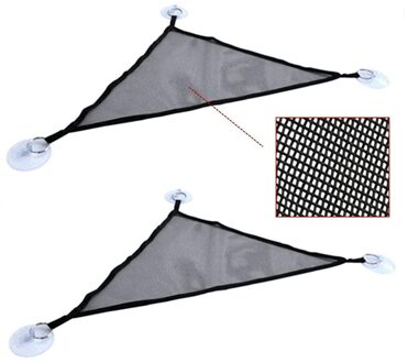 Reptiel Hangmat Ligstoel Ladder Accessoires Set Voor Grote Kleine Bebaarde Draken Anole Gekko Hagedissen Of Slangen (Driehoek, 19 × 13 × 1
