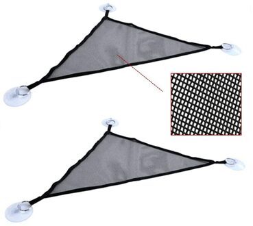 Reptiel Hangmat Ligstoel Ladder Accessoires Set Voor Grote Kleine Bebaarde Draken Anole Gekko Hagedissen Of Slangen (Driehoek, 19 × 13 × 1