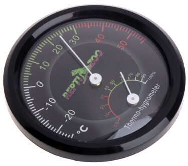 Reptiel Schildpad Vivarium Terrarium Thermometer Thermo-Hygrometer Vochtigheid Gauge Rxjb