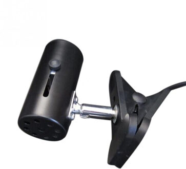 Reptiel Stand Armatuur Schildpad Lamphouder Licht Klem Huisdier Lamp Clip Habitat Verwarming Met Schakelaar Aquarium Basis UVA + UVB Metalen zwart EU plug